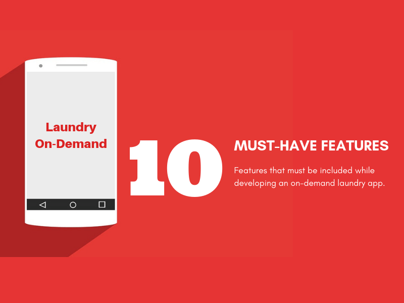 on-demand laundry app features